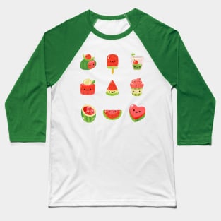 Watermelon Baseball T-Shirt